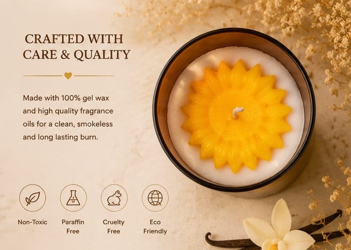 Flower Cup Candle