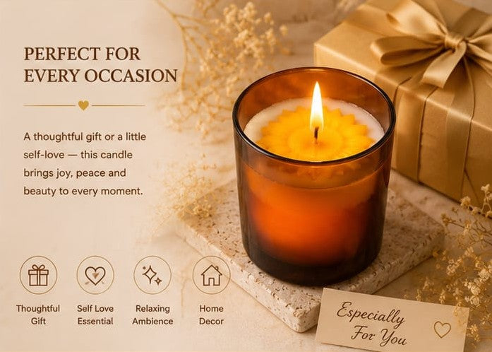 Flower Cup Candle